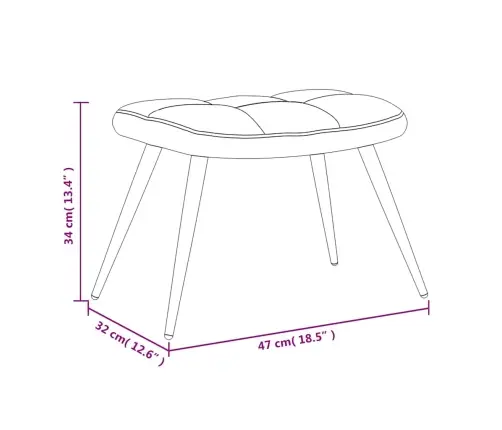 Atpūtas Krēsls Ar Kāju Balstu, Sinepju Dzeltens Samts Vidaxl