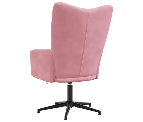 Atpūtas Krēsls, Rozā Samts Vidaxl