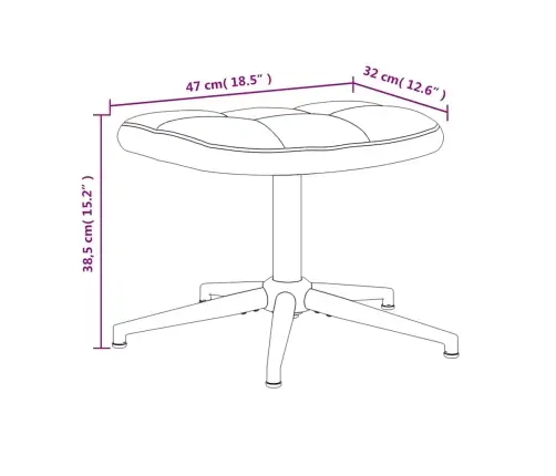 Atpūtas Krēsls Ar Kāju Balstu, Tumši Pelēks Samts Vidaxl