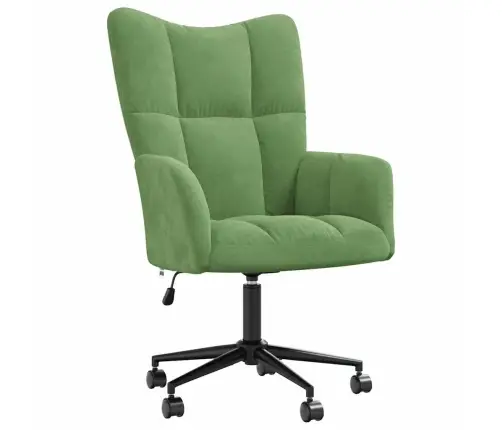 Atpūtas Krēsls, Gaiši Zaļš Samts Vidaxl