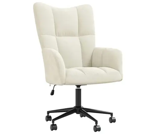 Poilsio Kėdė, Kreminės Baltos Spalvos, Aksomas