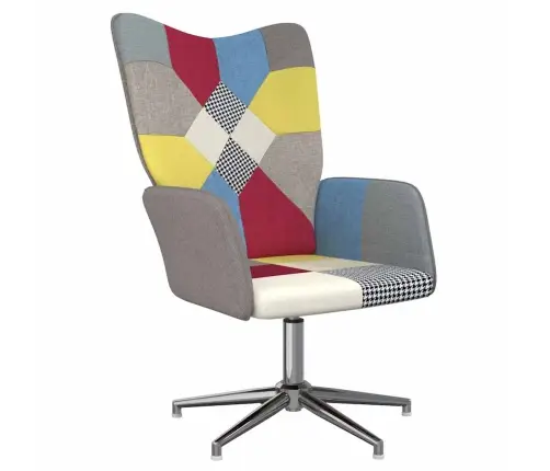 Šūpuļkrēsls, Tekstilmozaīkas Audums Vidaxl