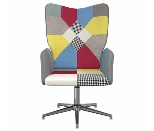 Šūpuļkrēsls, Tekstilmozaīkas Audums Vidaxl