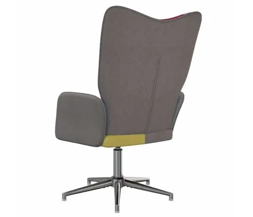 Šūpuļkrēsls, Tekstilmozaīkas Audums Vidaxl