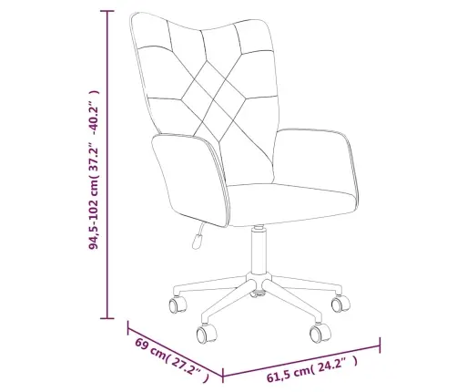 Atpūtas Krēsls, Tekstilmozaīkas Audums Vidaxl