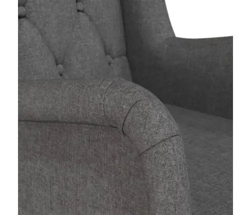 Tugitool Kautšukipuust Kiikjalgadega, Tumehall, Kangas