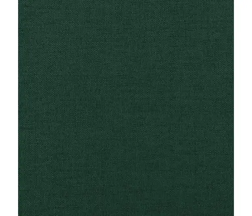 Taburetė Su Medinėmis Kojomis, Tamsiai Žalios Spalvos, Audinys