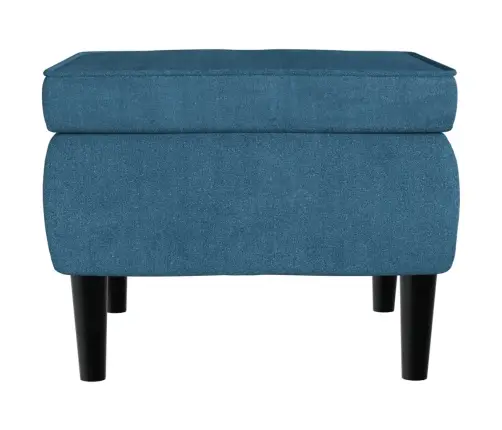 Soliņš Ar Koka Kājām, Zils Samts Vidaxl