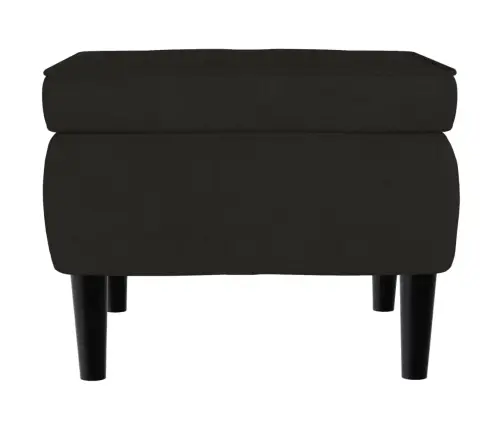 Soliņš Ar Koka Kājām, Melns Samts Vidaxl