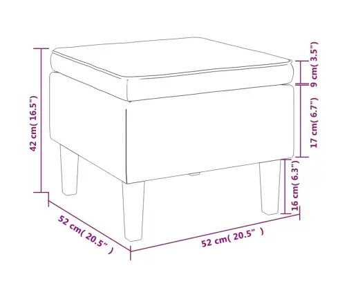 Soliņš Ar Koka Kājām, Melns Samts Vidaxl