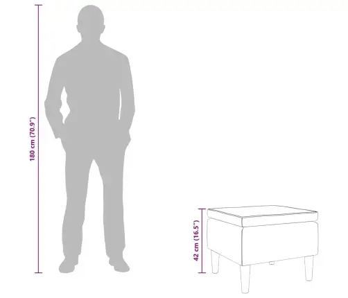 Pink Puidust Jalgadega, Kollane, Samet