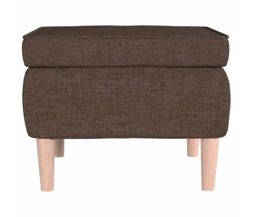 Pink Puidust Jalgadega, Pruun, Kangas