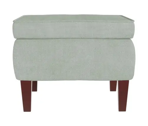 Soliņš Ar Koka Kājām, Gaiši Pelēks Samts Vidaxl