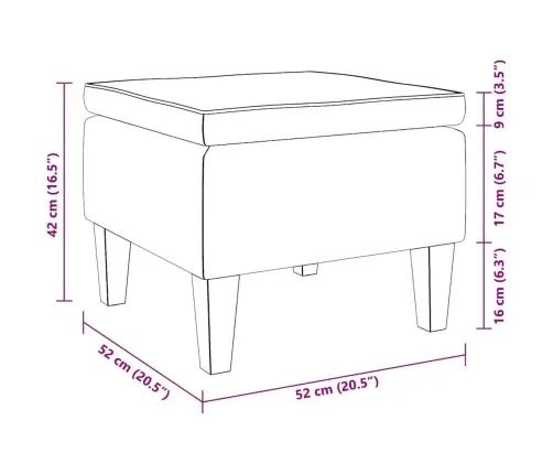 Pink Puidust Jalgadega, Tumehall, Samet