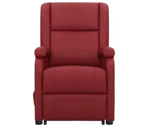 Atsistojantis Krėslas, Raudonojo Vyno Spalvos, Dirbtinė Oda