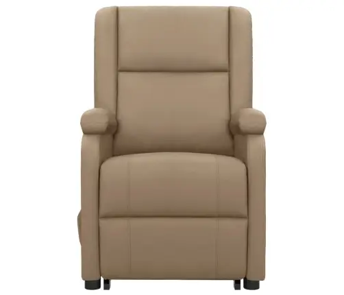 Atsistojantis Krėslas, Kapučino Spalvos, Dirbtinė Oda