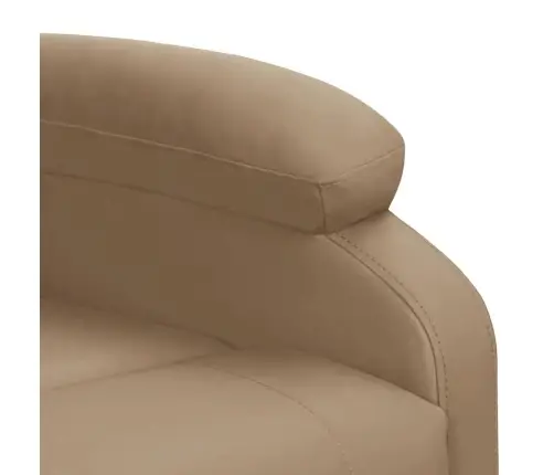 Atsistojantis Krėslas, Kapučino Spalvos, Dirbtinė Oda