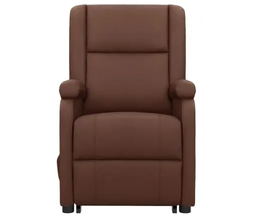 Masāžas Krēsls, Paceļams, Brūna Mākslīgā Āda Vidaxl
