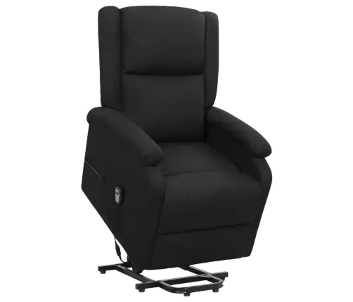 Püsti Tõusmist Toetav Tugitool, Must, Kangas