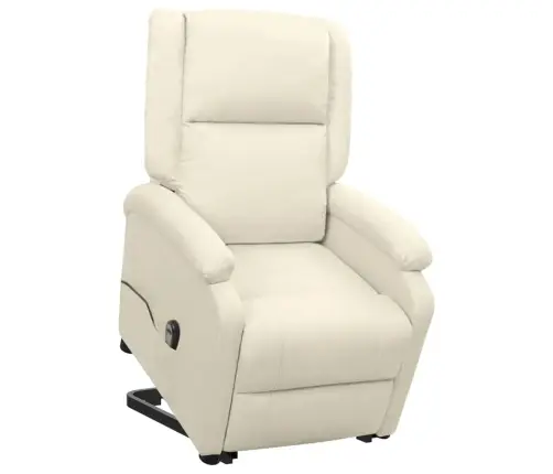 Püsti Tõusmist Toetav Tugitool, Kreemjas, Kangas