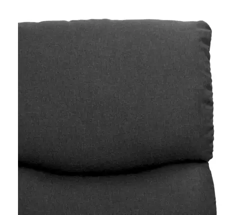 Atpūtas Krēsls, Paceļams, Tumši Pelēks Audums Vidaxl