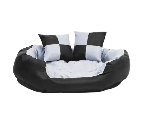 Suņu Matracis, Pelēks Ar Melnu, Divpusējs, 85X70X20 Cm Vidaxl