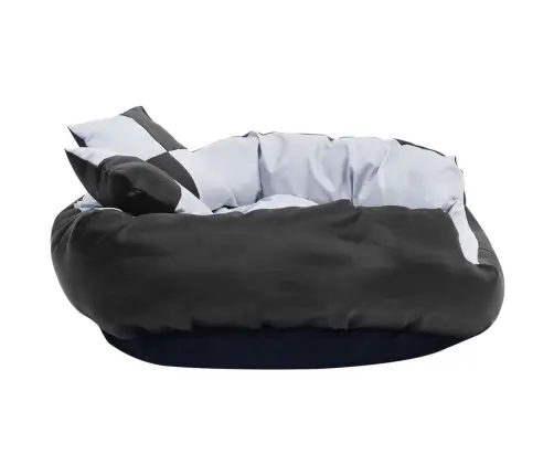 Suņu Matracis, Pelēks Ar Melnu, Divpusējs, 85X70X20 Cm Vidaxl