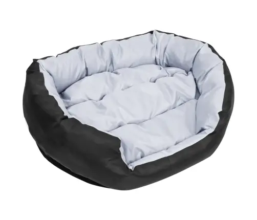 Suņu Matracis, Pelēks Ar Melnu, Divpusējs, 85X70X20 Cm Vidaxl