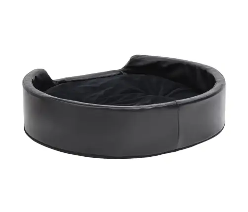 Suņu Gulta, Melna, 79X70X19 Cm, Plīšs, Mākslīgā Āda Vidaxl