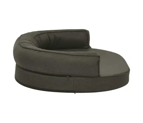 Ergonomiška Lova Šunims, Tamsiai Pilka, 75X53cm Lino Imitacija