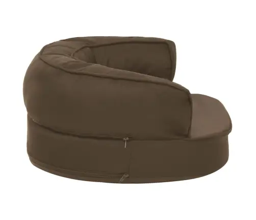 Ergonomiska Suņu Gulta, 60X42 Cm, Lina Dizains, Brūna Vidaxl