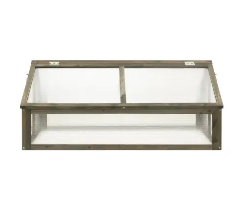 Šiltnamis, Pilkos Spalvos, 114X80X50cm Eglės Mediena