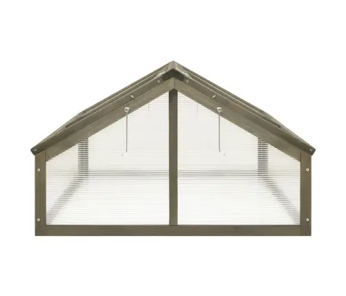 Šiltnamis, Pilkos Spalvos, 114X80X50cm Eglės Mediena