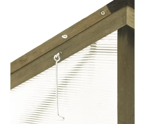 Šiltnamis, Pilkos Spalvos, 114X80X50cm Eglės Mediena