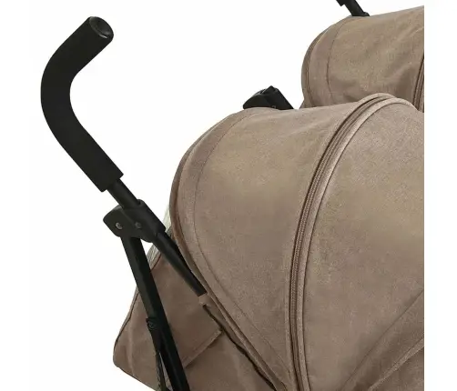 Dvīņu Ratiņi, Pelēkbrūni, Tērauds Vidaxl