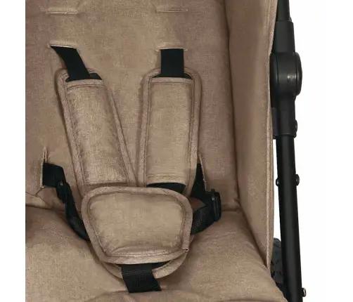 Dvīņu Ratiņi, Pelēkbrūni, Tērauds Vidaxl