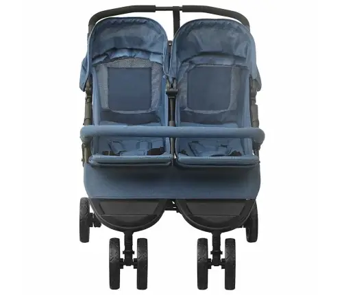 Dvīņu Ratiņi, Tumši Zili, Tērauds Vidaxl