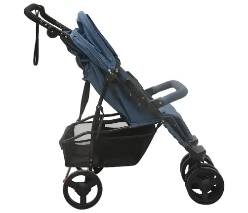 Dvīņu Ratiņi, Tumši Zili, Tērauds Vidaxl