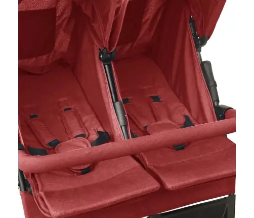 Dvīņu Ratiņi, Sarkani, Tērauds Vidaxl