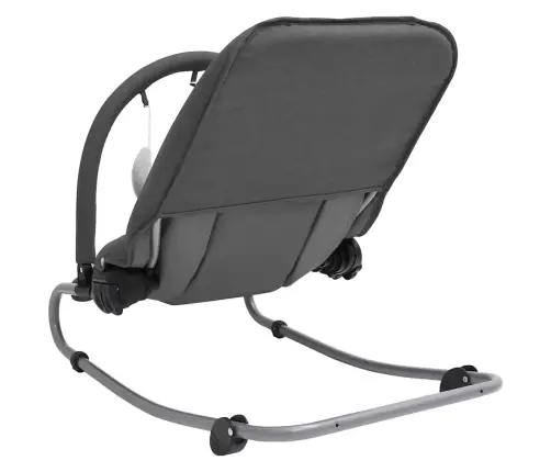 Bērnu Šūpuļkrēsls, Antracītpelēks, Tērauds Vidaxl