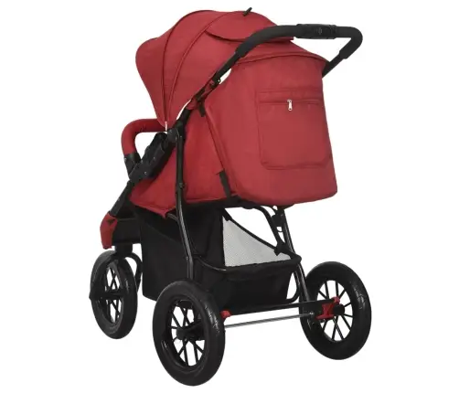 Sporta Ratiņi Tērauds, Sarkani Vidaxl