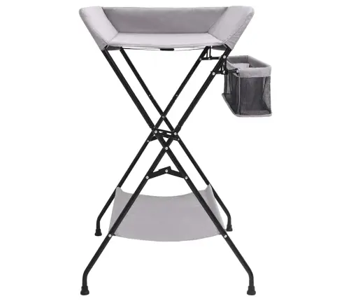 Pārtinamais Galds, Gaiši Pelēks, Dzelzs Vidaxl