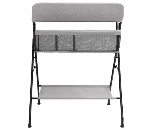 Pārtinamais Galds, Gaiši Pelēks, Dzelzs Vidaxl