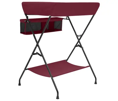 Pārtinamais Galds, Sarkans, Dzelzs Vidaxl