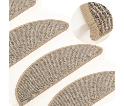 Trepimatid 15 Tk 56 X 17 X 3 Cm Pruunid Poolringikujulised