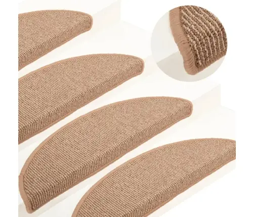 Trepimatid 15 Tk 56 X 17 X 3 Cm Helepruunid Poolringikujulised