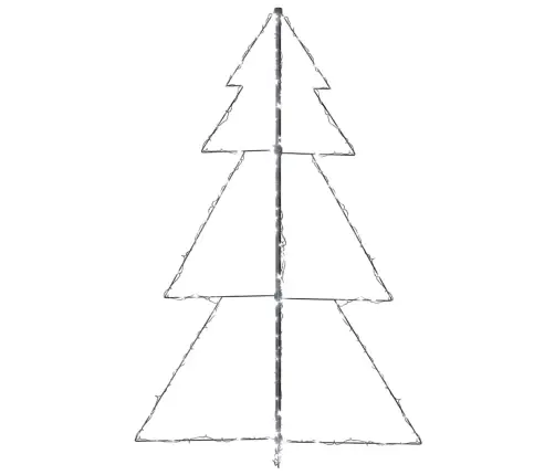 Ziemassvētku Egle, 200 Led, Telpām, Āra Teritorijai, 98X150 Cm Vidaxl