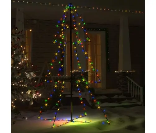 Ziemassvētku Egle, 200 Led, Telpām, Āra Teritorijai, 98X150 Cm Vidaxl Ziemassvētku Egle, 200 Led, Telpām, Āra Teritorijai, 98X150 Cm Vidaxl