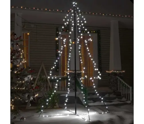 Kalėdų Eglutė, 118X180cm Kūgio Formos, 240 Led Lempučių