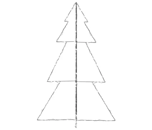 Kalėdų Eglutė, 118X180cm Kūgio Formos, 240 Led Lempučių